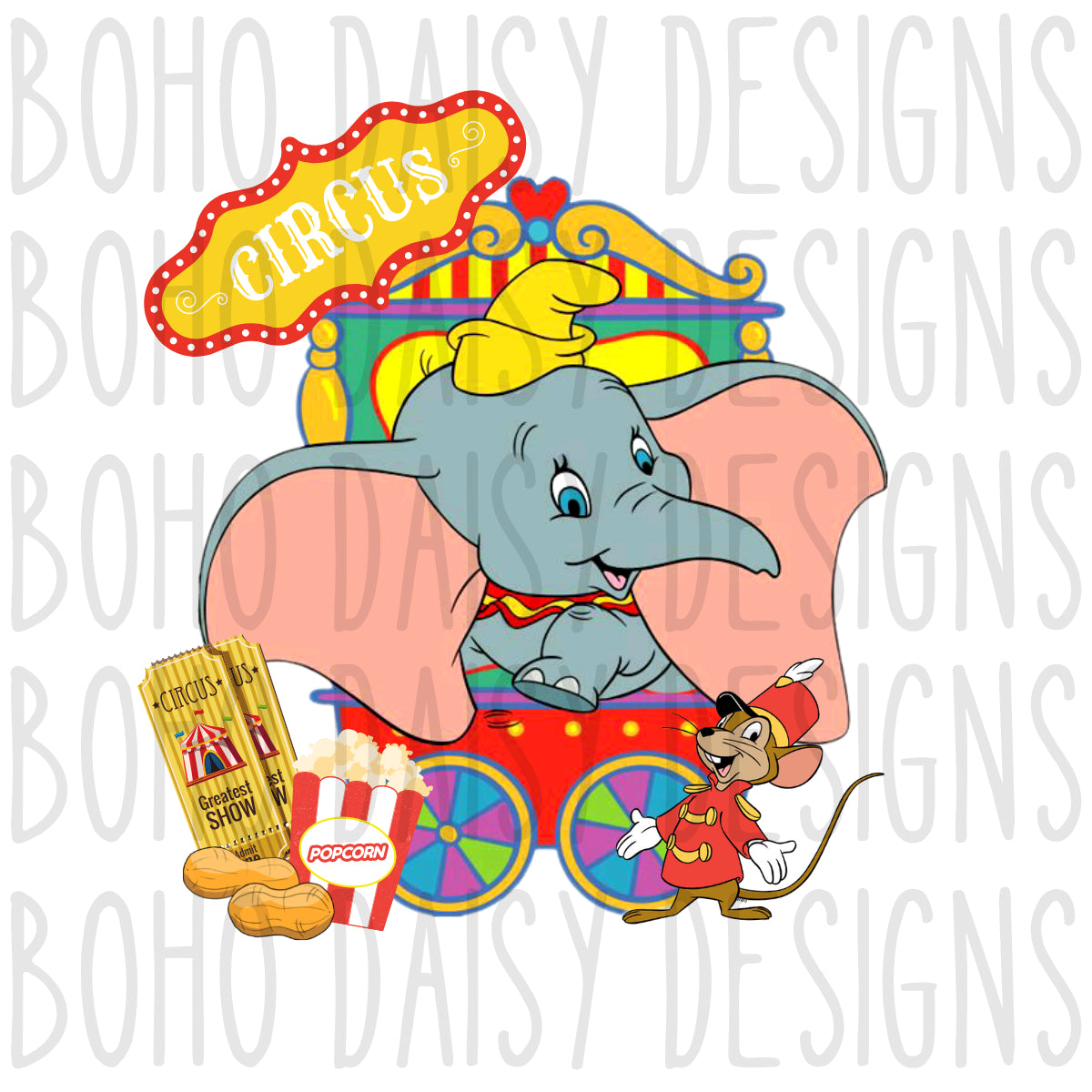 Circus Elephant PNG