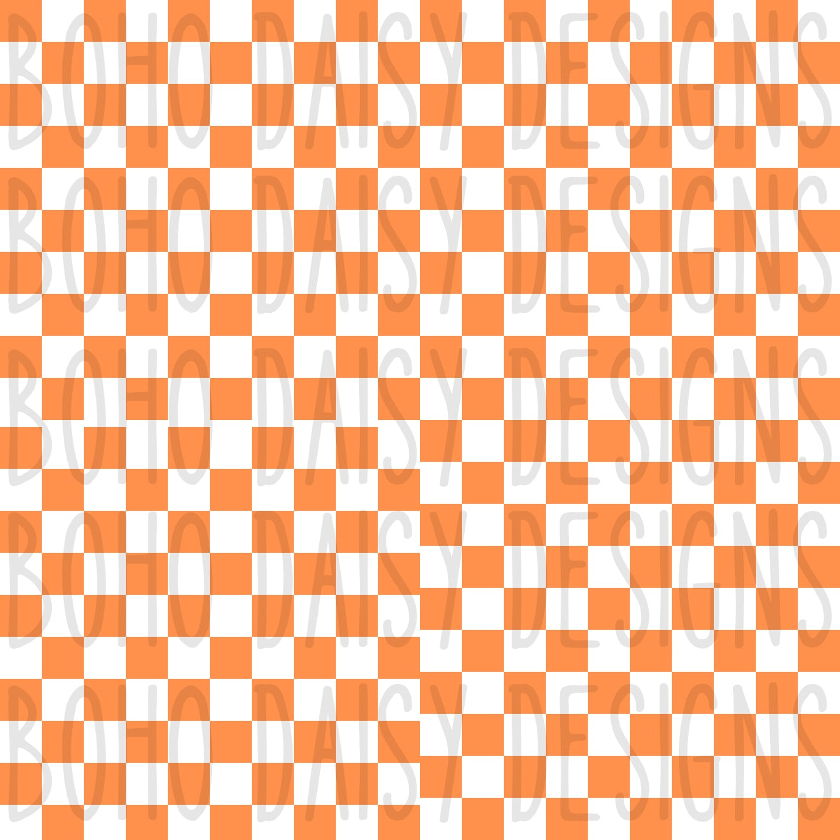 Orange Checker