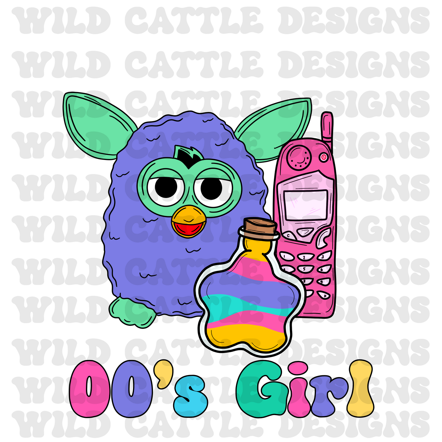 00s girls png
