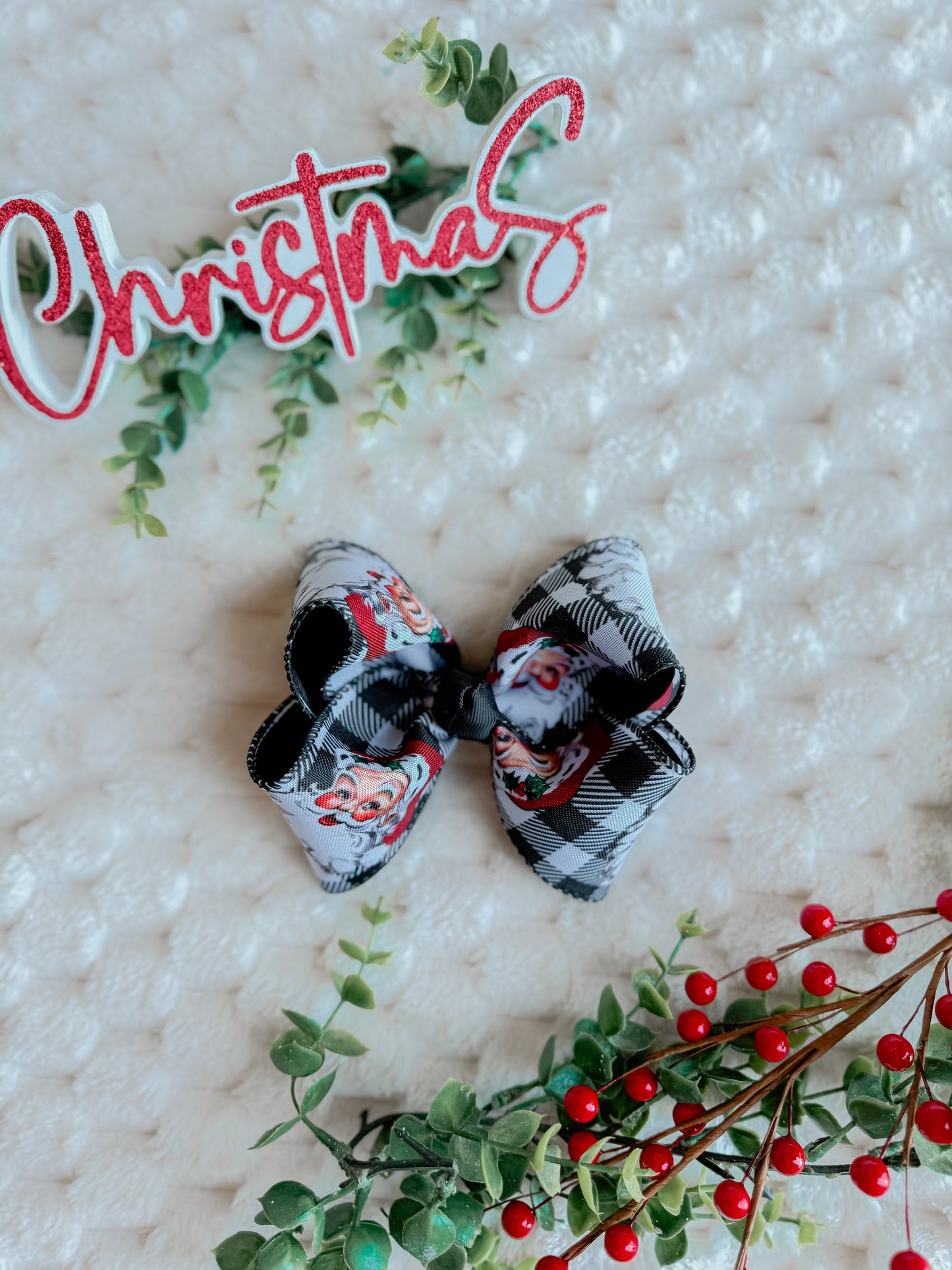 4 in double layer vintage Santa