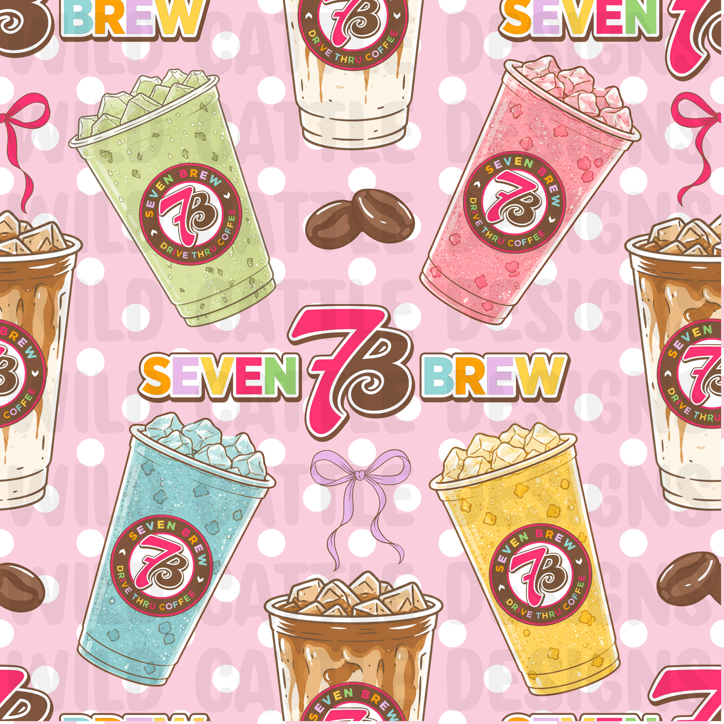 7 coffee seamless