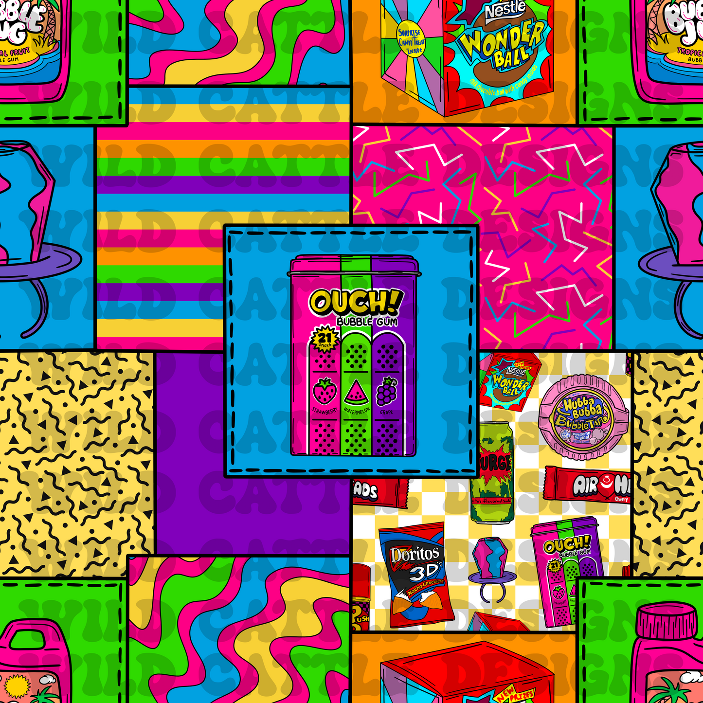 90s Candy patchwork