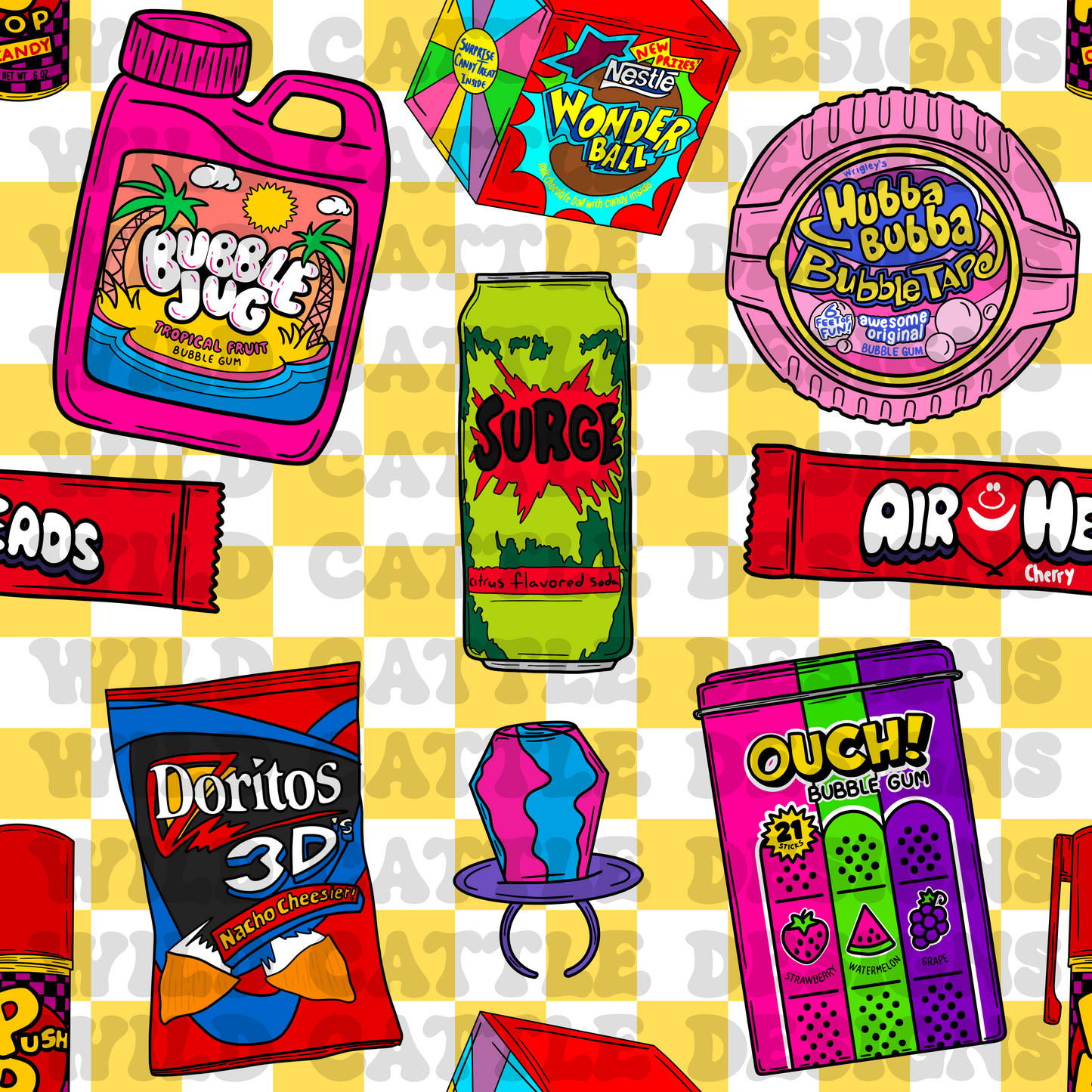 90s snack seamless