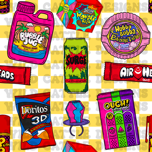 90s snack seamless