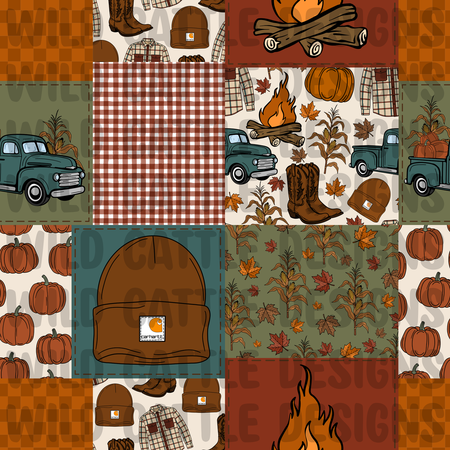 All the fall things patchwork