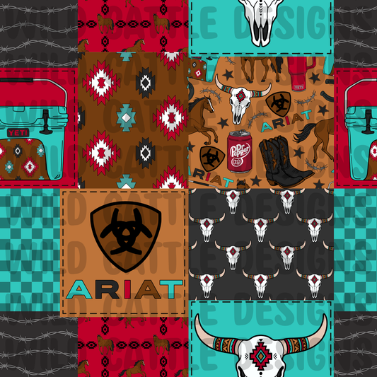 All the western things patchwork