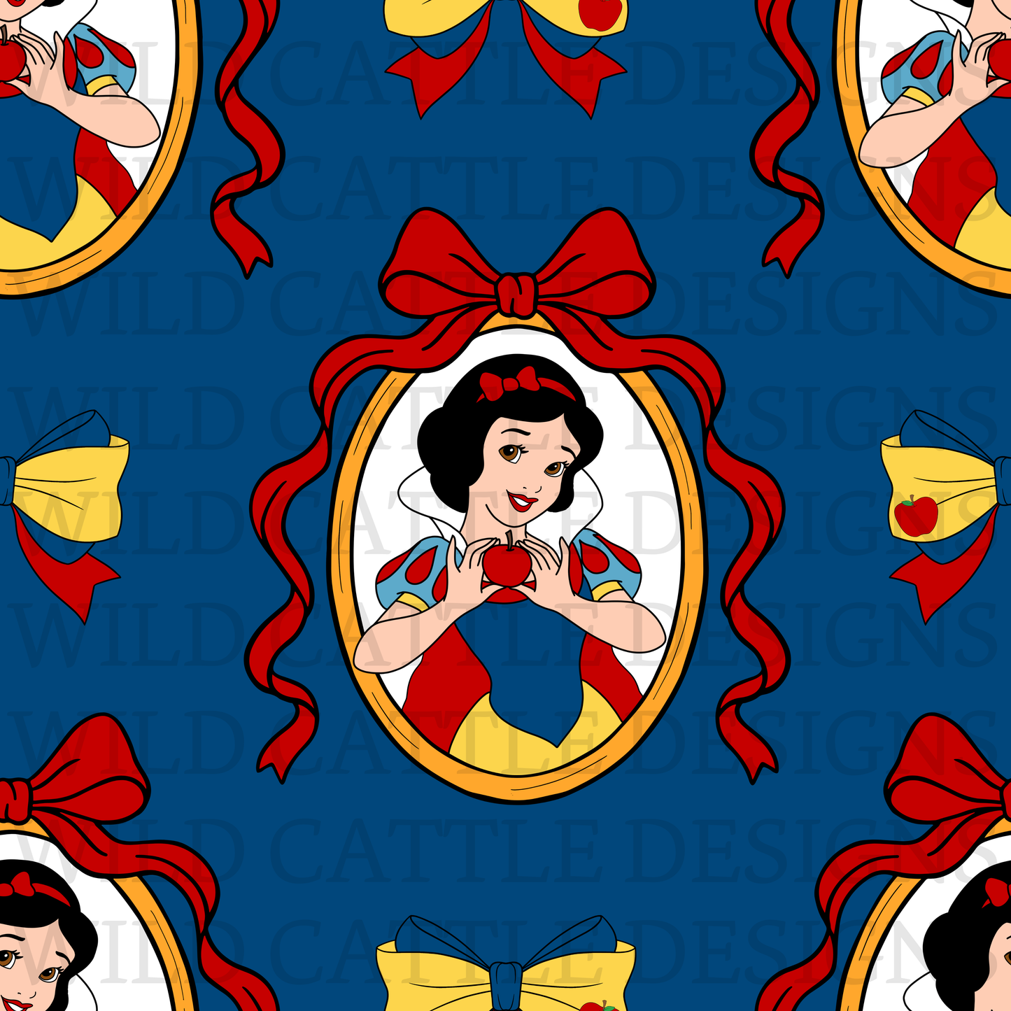 Apple Princess seamless