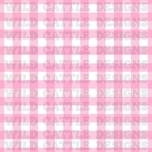Because ima lady pink plaid seamless