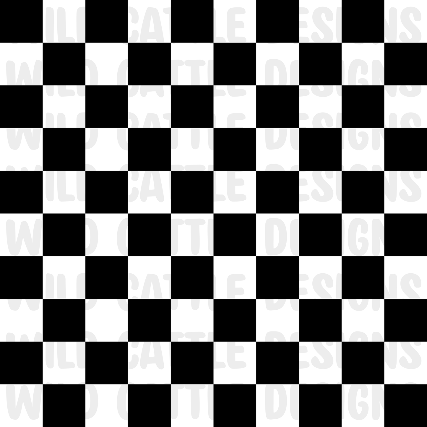 Black and white checker