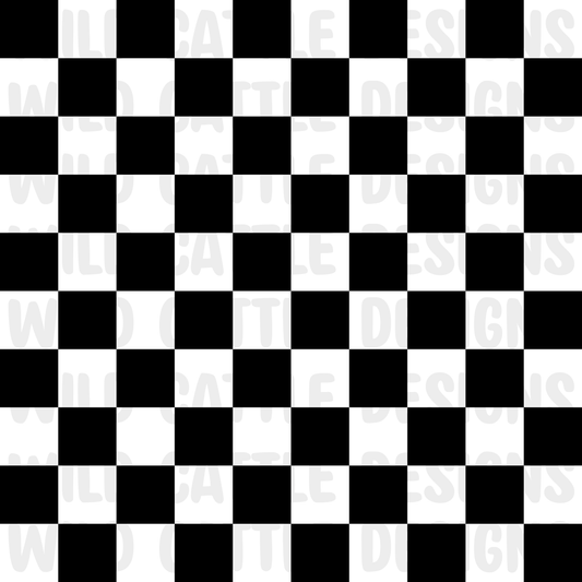 Black and white checker