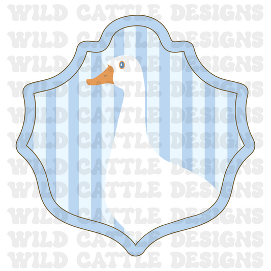 Blue dapper goose png
