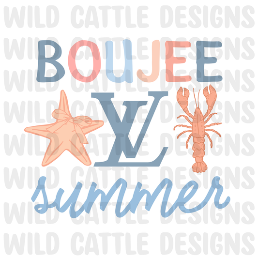 Boujee coral summer png