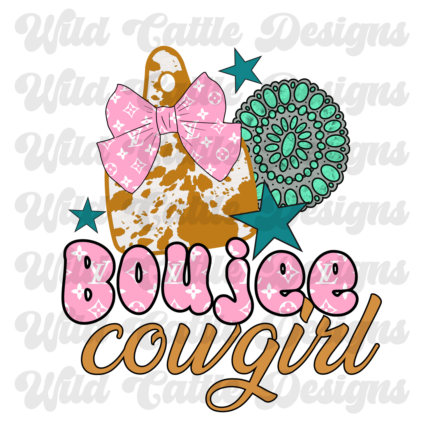 Boujee cowgirl png
