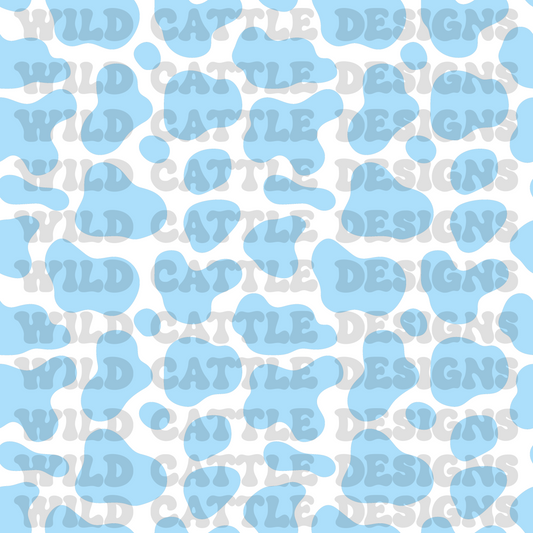 Boy barnyard cowprint seamless