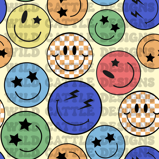 Boy bright smiles seamless