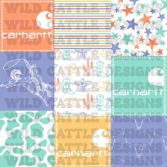 Bright Western Patchwork