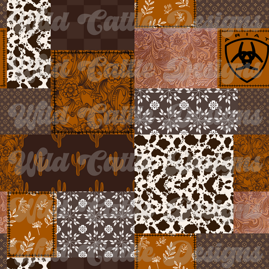 Brown A Patchwork