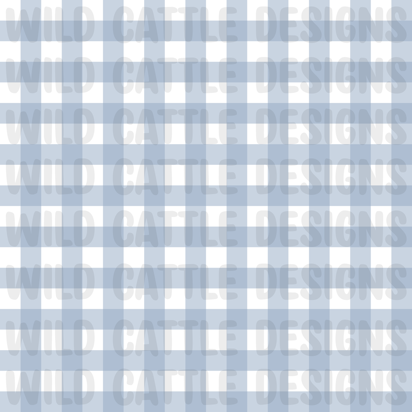 Buttercream ducks dusty blue plaid