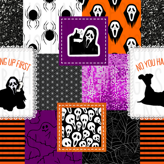 Ghost Face Patchwork