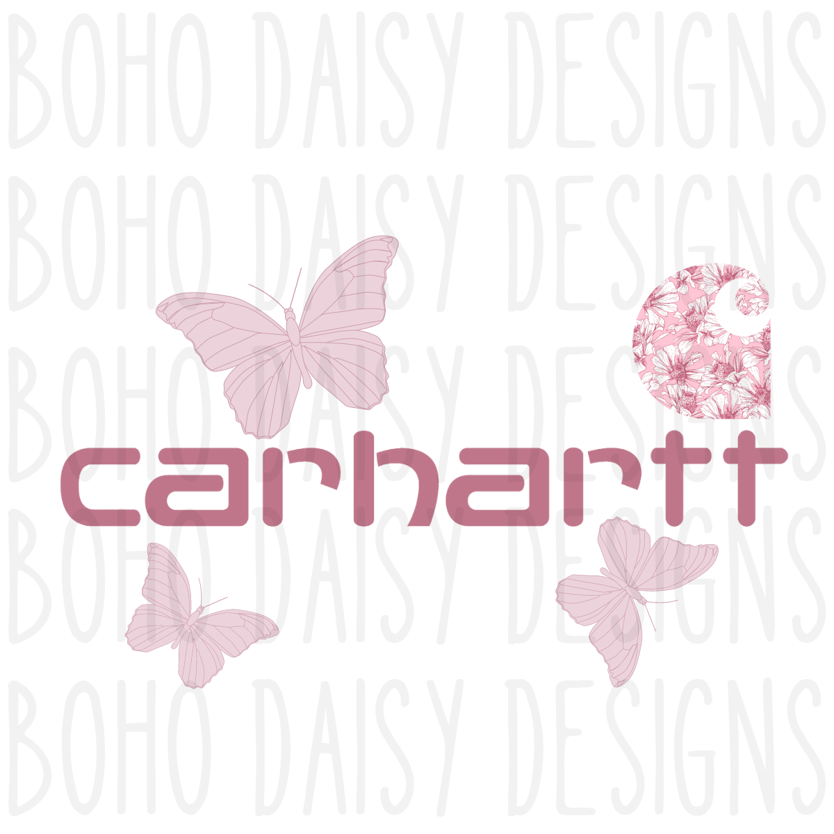 Pink Butterflies PNG