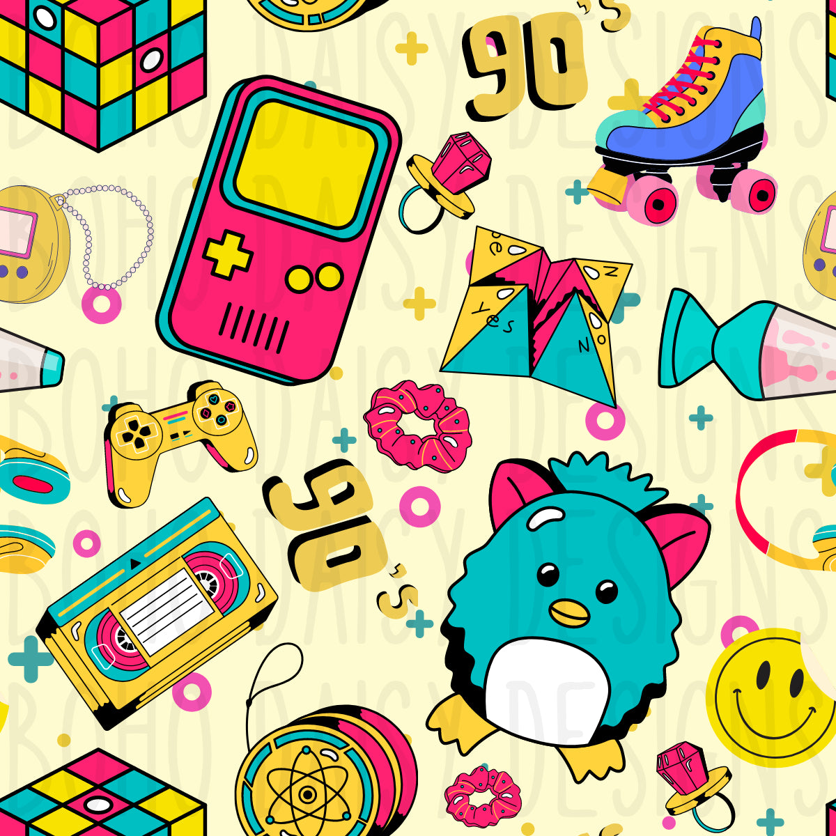 Back To The 90s Seamless