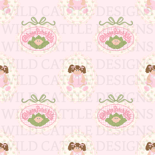 Cabbage babydoll seamless