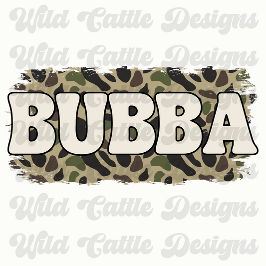 Camo bubba png