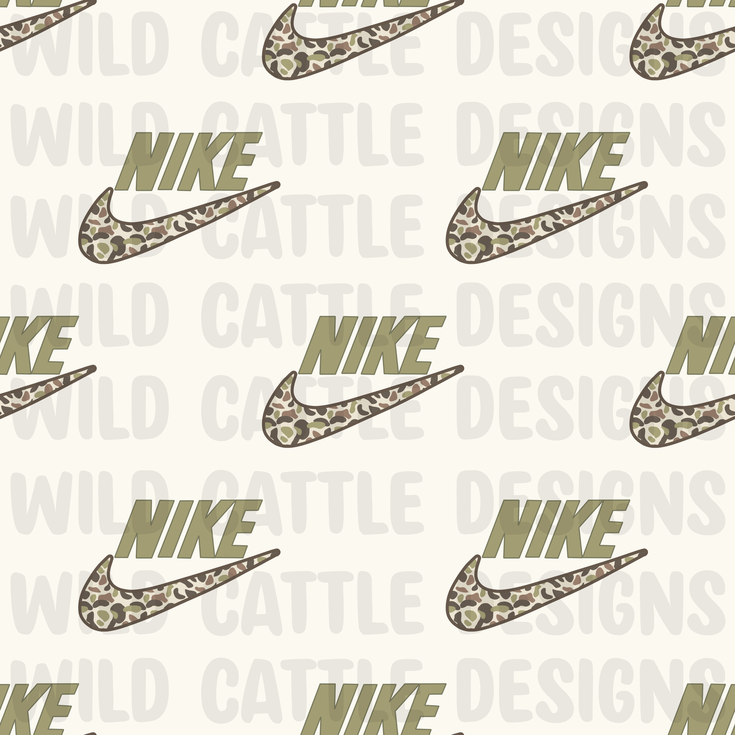 Camo checkmark seamless