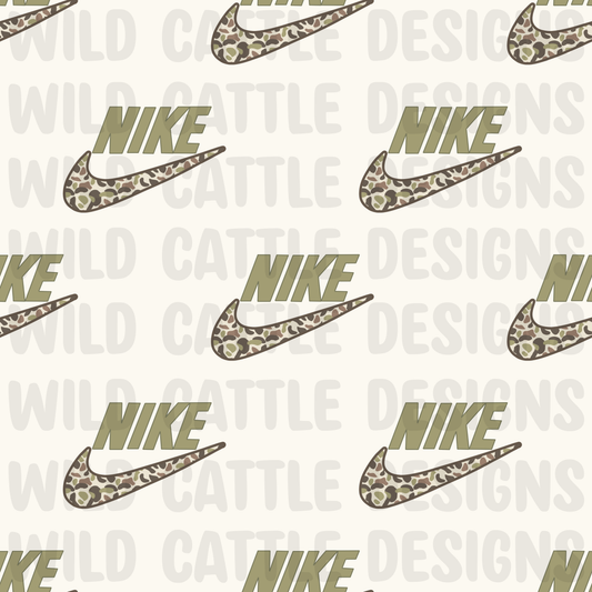 Camo checkmark seamless