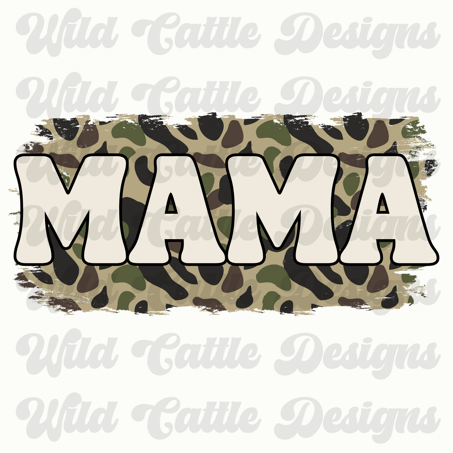 Camo mama png