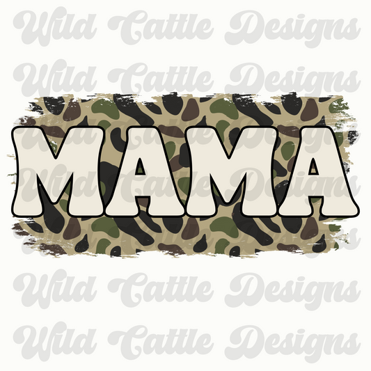 Camo mama png