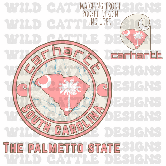 Carolina pink png bundle