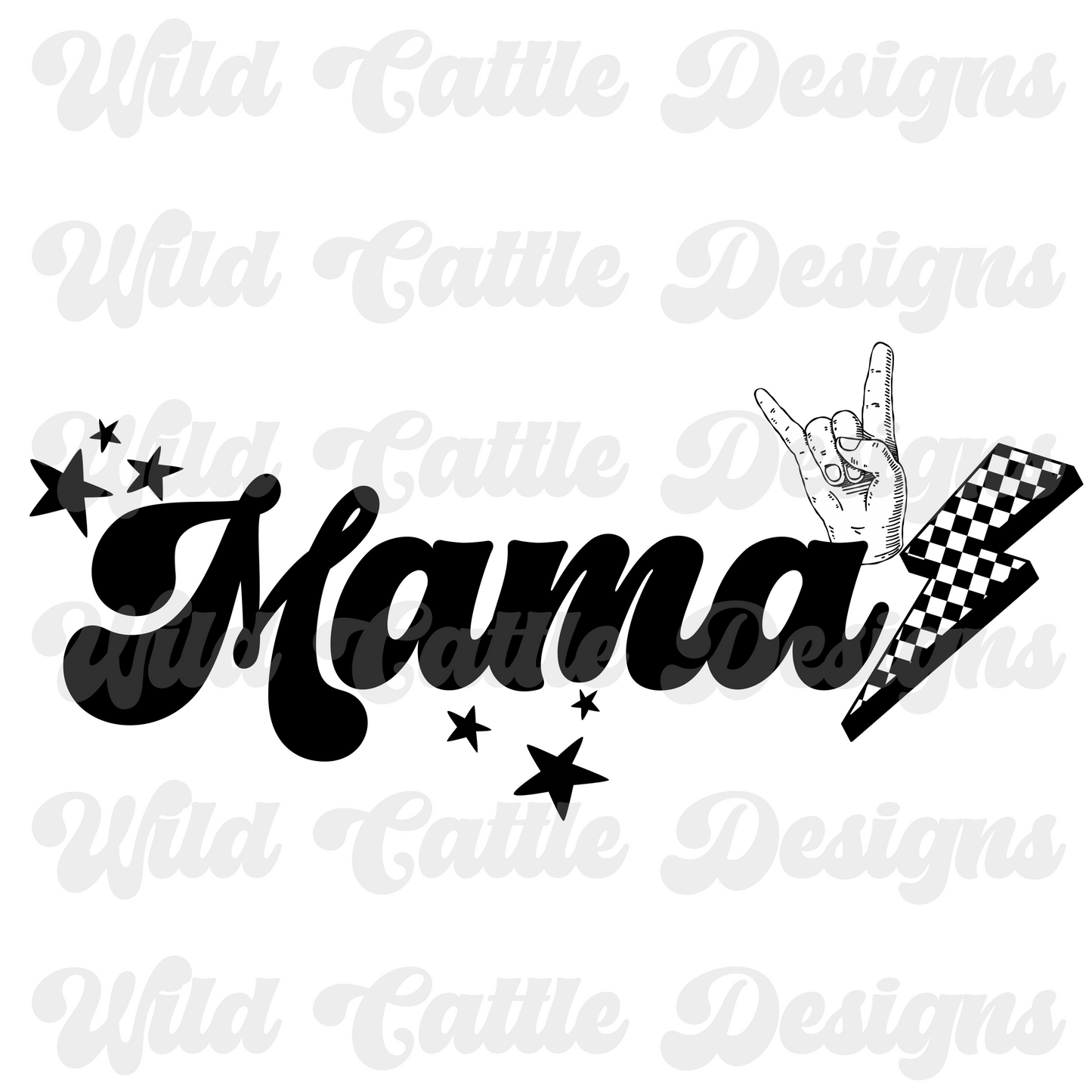 Checker Mama PNG