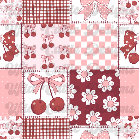 cherry bomb patchwork