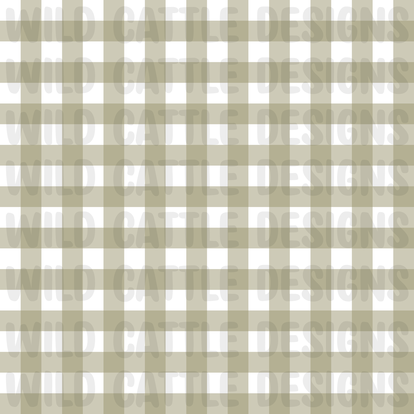 Chicken farm green plaid