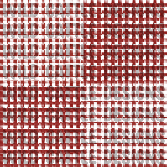 Christmas toy friends plaid