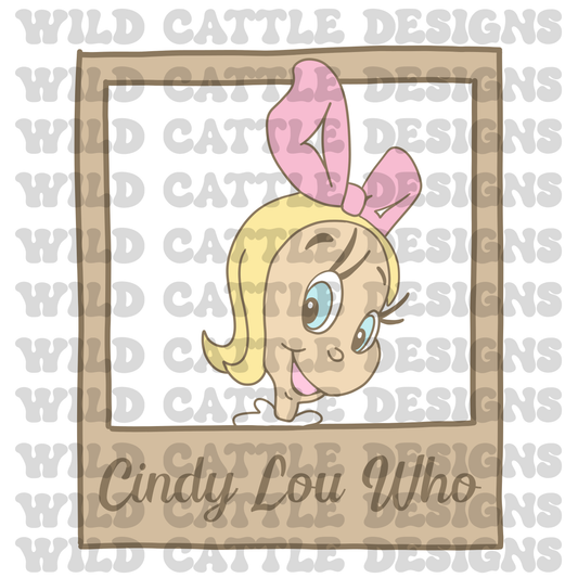 Cindy polaroid png