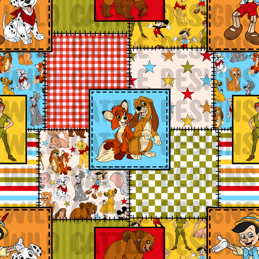 Classic friend patchwork