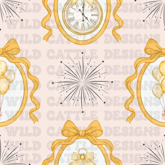 Classy new years seamless