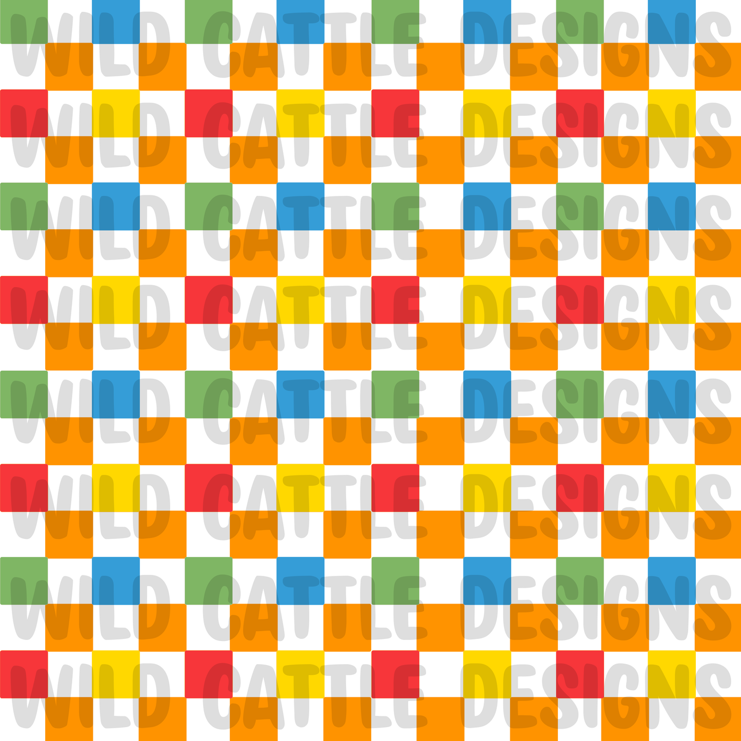 Colorful red guy checks