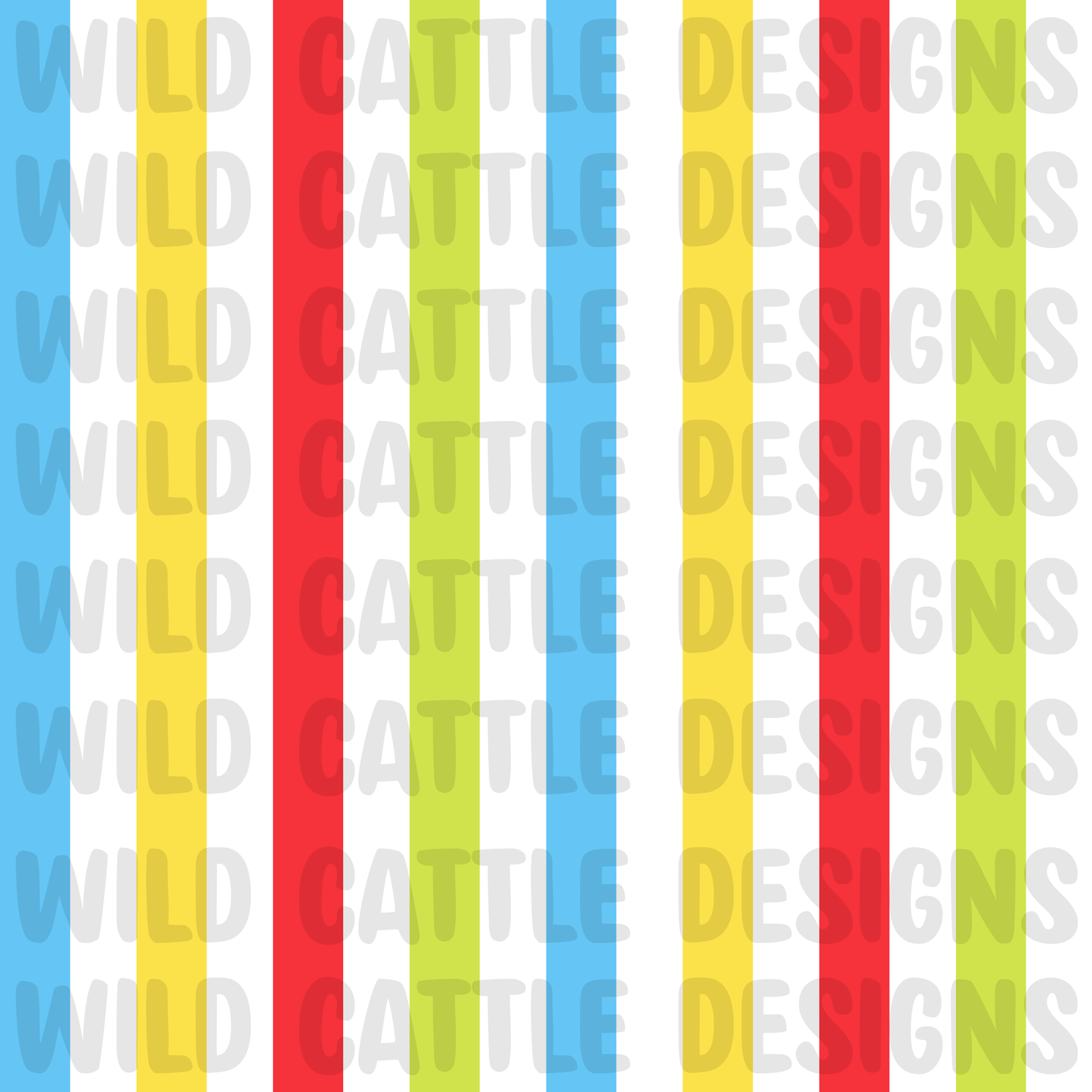 Colorful school stripes