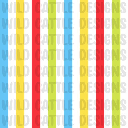 Colorful school stripes