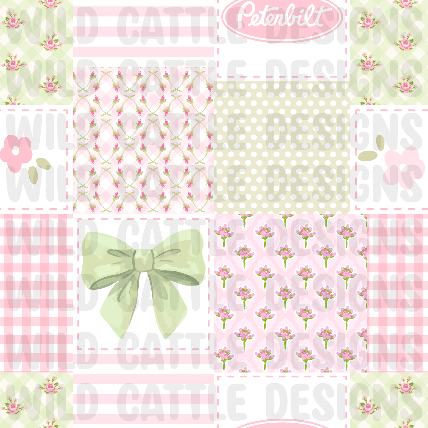 Coquette pete patchwork