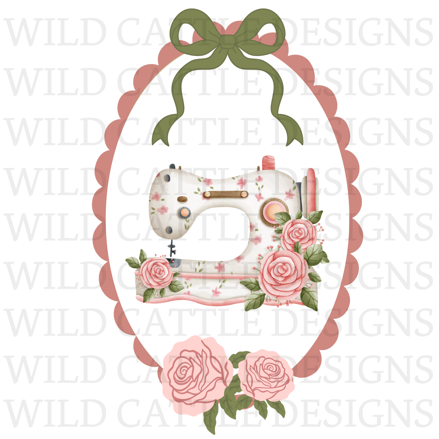 Coquette sewing png