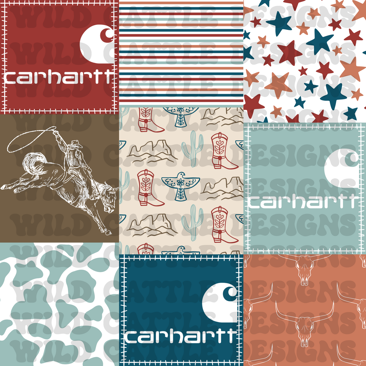 Cowboyin’ Western Patchwork