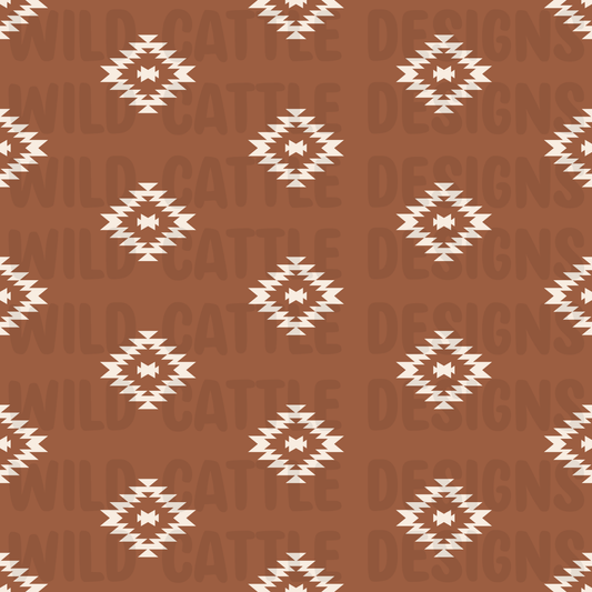 Desert cowboy aztec