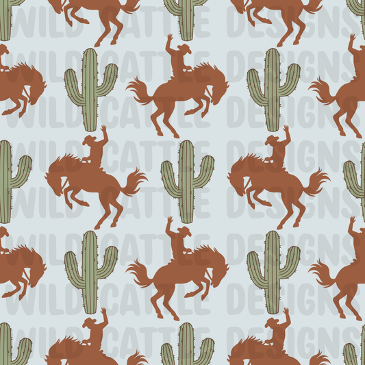 Desert cowboys seamless