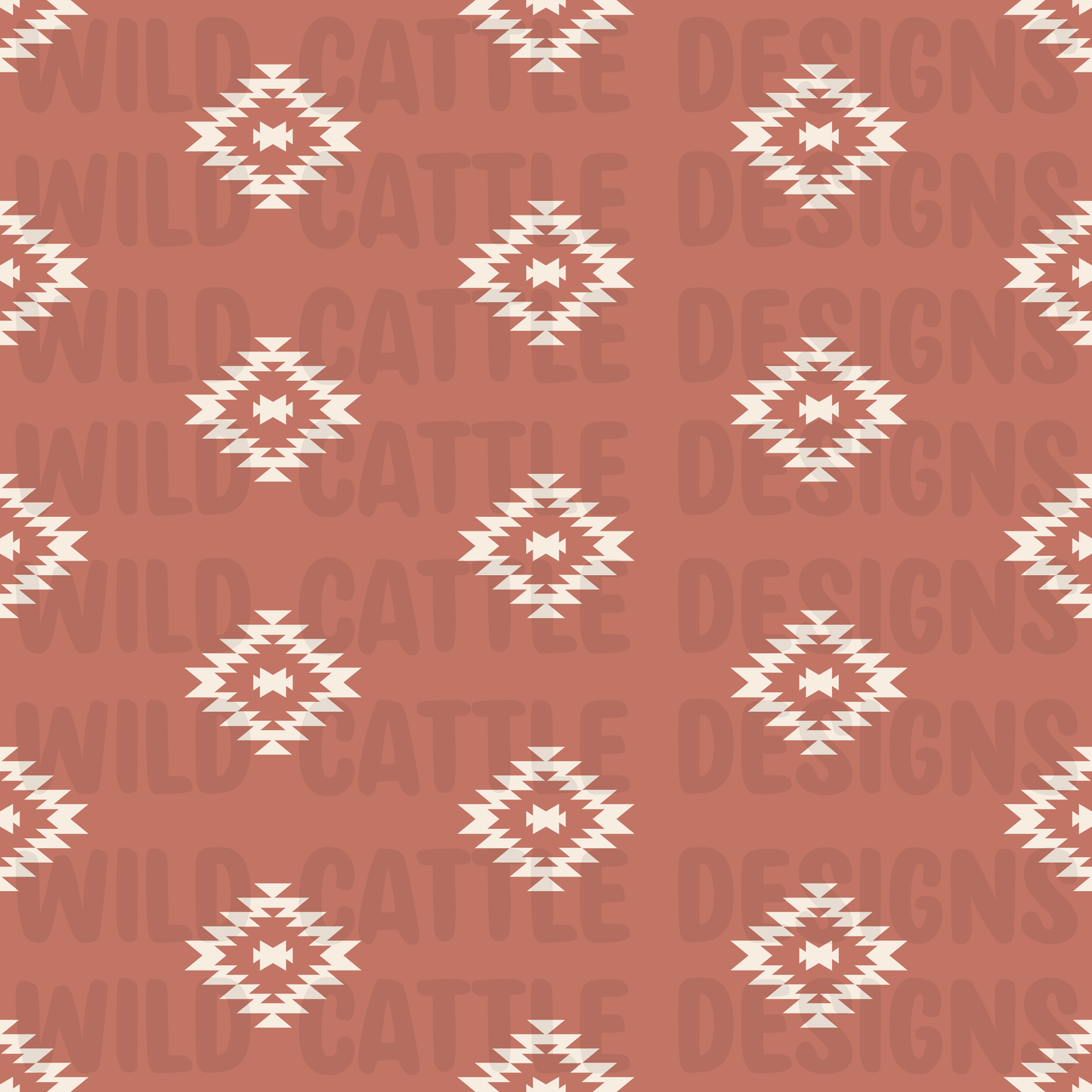 Desert cowgirl aztec