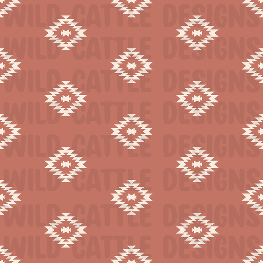 Desert cowgirl aztec