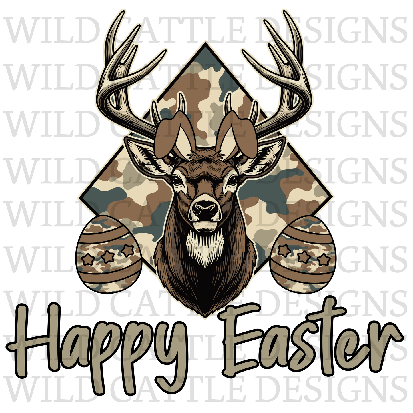 Easter deer png